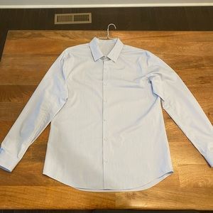 Lululemon XL Button Up- Blue